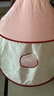 小斑鳩（little dove）兒童帳篷室內游戲屋/女孩蒙古包城堡玩具屋禮物 粉色兔子(含棉墊) 曬單實(shí)拍圖