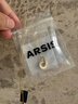 Arsis如意扣白貝母項鏈環(huán)環(huán)相扣吊墜耳釘925銀首飾套裝七夕情人節送禮 如意扣白貝母項鏈 曬單實(shí)拍圖