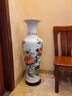 沐欽景德鎮陶瓷器客廳落地手繪大花瓶花開(kāi)富貴特大號插花裝飾家居擺件 單個(gè)1米花開(kāi)富貴 0CM 0cm 曬單實(shí)拍圖