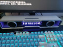 漫步者花再Halo SoundBar桌面音響音箱家用臺式電腦游戲音響長條有線音箱藍牙5.4RGB燈效 破曉白 曬單實拍圖