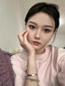 韓倩懶人唇線筆自動旋轉(zhuǎn)防水不掉色不沾杯持久啞光唇形筆勾線筆初學(xué)者 08-豆沙色持妝不掉色 曬單實拍圖