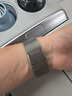 BHO適用蘋(píng)果手表表帶Apple Watch S11/Ultra3鈦金屬米蘭尼斯表帶iwach S10/9/8/7/SE3降落傘式扣表帶 曬單實(shí)拍圖