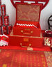 駱易家高檔彩禮錢(qián)盒子20萬(wàn)訂婚聘金現金禮盒結婚提親禮金箱10萬(wàn) 日月星辰-小號贈30手拋喜+20錢(qián)封 無(wú)規格 曬單實(shí)拍圖