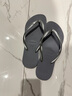 havaianas明星同款Slim細帶夾腳女人字拖平底海邊沙灘夏情侶拖鞋 5178-天灰色 37-38 巴西碼 曬單實(shí)拍圖