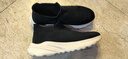 京東京造【Air 超輕二代】休閑健步鞋夏季新款網(wǎng)面鞋一腳蹬鞋子男 黑色 43 曬單實(shí)拍圖