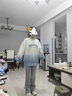 NICKYBABY女童套裝春秋2025新款兒童洋氣時髦秋裝衣服大童牛仔喇叭褲兩件套 4916漸變藍(lán)+13131藍(lán)色【春秋款】 150 cm 曬單實拍圖