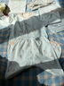 童泰（TONGTAI）寶寶秋衣套裝春秋季純棉嬰兒衣服兒童內(nèi)衣男女童家居服白色90cm 曬單實拍圖