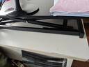 全品屋升降電腦桌升降工作臺電腦升降支架臺站立式升降辦公書(shū)桌 氣動(dòng)無(wú)級升降-黑桌雙層80cm 曬單實(shí)拍圖