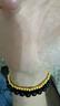 中國黃金（CHINA GOLD）黃金手鏈女士足金兩世歡手串古法金手飾中秋節禮物送老婆送女友 【今/次日達】?jì)墒罋g手鏈 約4.6g【國金禮盒】 曬單實(shí)拍圖