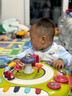 貝肽斯寶寶睡衣春秋薄款2025新款男女兒童家居服連體衣服套裝 曬單實(shí)拍圖