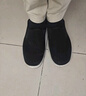 強人加絨保暖冬季男棉鞋條絨款防寒平底休閑男鞋 經(jīng)典棉布鞋 黑色 42 曬單實(shí)拍圖