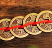 銅師傅《五帝錢》吉祥飾品 銅錢 吊墜 家居工藝品掛件 五帝錢 曬單實(shí)拍圖