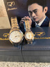 瑞士浪琴Longines情侶手表一對男女士機械表時(shí)尚防水專(zhuān)用男女腕表 間白男表+進(jìn)口機芯+送皮表帶 曬單實(shí)拍圖
