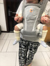 ERGObaby美國二狗原裝進(jìn)口嬰兒腰凳Alta嬰兒坐墊式2合1寶寶透氣款背帶腰凳 Alta腰凳透氣款-珍珠灰 曬單實(shí)拍圖