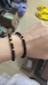 中國黃金（CHINA GOLD）黃金手鏈女款足金金錢珠石榴石轉(zhuǎn)運串珠手串情人節(jié)生日禮物送女友 【今/次日達(dá)】金錢珠石榴石手鏈 約0.3g 曬單實拍圖