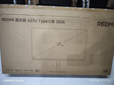 小米（MI）REDMI27英寸4K專(zhuān)業(yè)級色準HDR400 10Bit Type-C90W 適配17PM旋轉升降辦公顯示器屏A27UType-C版2026 曬單實(shí)拍圖