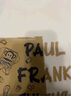 大嘴猴（paul frank）短袖男士夏季重磅純棉短袖t恤男裝潮牌半袖體恤外套 白色 2XL 曬單實拍圖