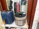美的（Midea）低脂濃香電壓力鍋5L低音自動(dòng)排氣2200W猛火IH智能預約112KPa可調高壓鍋4-6人0涂層電飯煲S5892NF 曬單實(shí)拍圖