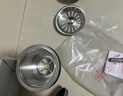 潛水艇（Submarine） 廚房洗菜盆下水管套裝單槽下水器加長排水管陽臺洗衣池水槽提籠排水管配件 【無溢水口】單槽110mm下水器套裝 曬單實拍圖