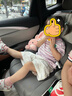 怡戈（Ekobebe）兒童安全座椅增高墊3-12歲大童車載汽車便攜式坐墊簡易008X耀石灰 曬單實拍圖