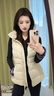 加拿大鵝（Canada Goose）【新品】Clair女士同色調徽標羽絨馬甲大鵝羽絨服 2333WT 9314  S 曬單實拍圖