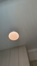 歐普（OPPLE）led吸頂燈具兒童房間現(xiàn)代簡約圓形陽臺臥室燈高顯色三防一體快裝 【鉑玉II260白13瓦】 曬單實拍圖