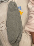歐姆熊女童運(yùn)動休閑褲2025新款寬松舒適長褲7A抑菌女孩寶寶春秋百搭褲子 灰色 110 cm 曬單實(shí)拍圖