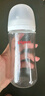 貝親（Pigeon）玻璃奶瓶寬口徑防脹氣240ml M號奶嘴 3月+ AA187  曬單實(shí)拍圖