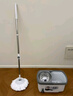 大衛(wèi)旋轉(zhuǎn)拖把36cm桿伸縮99-127cm 2頭加厚拖布  D10雙驅(qū)動免手洗 曬單實拍圖