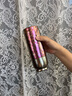 eno純鈦保溫杯女生2025新款迷你小巧高顏值外出便攜茶水分離泡茶水杯 冰花紫 幸福禮盒包裝 330ML 曬單實(shí)拍圖