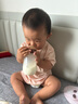 世喜嬰兒奶瓶10個月以上ppsu寶寶仿母乳斷奶奶嘴300ml帶重力球手柄 曬單實拍圖