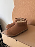 UGG【雙11搶先購】秋季男女同款舒適純色靴時(shí)尚休閑雪地靴1166732 CHE | 栗色 37 曬單實(shí)拍圖