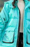 G.DUCKKIDS品牌童裝女童羽絨服冬裝2022新款中大兒童洋氣加厚白鴨絨外套女孩 湖藍色 110 建議身高100-110cm 曬單實(shí)拍圖