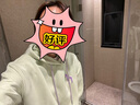 哈吉斯（HAZZYS）女裝 秋季女士衛衣純色活力連帽運動(dòng)休閑風(fēng)套頭衛衣女 淺綠色LG M (160/84A 38) 曬單實(shí)拍圖
