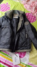 啄木鳥(niǎo)（TUCANO）白鴨絨三防羽絨服男士冬季潮牌新款加厚保暖連帽防寒衣服男裝外套 黑色 XL 115-130斤 曬單實(shí)拍圖