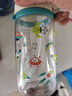 日康（rikang）水杯兒童雙飲口吸管杯學生水杯便攜水壺480ml B1072-1 薄荷綠 曬單實拍圖