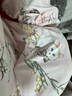 婧麒（JOYNCLEON）月子服純棉產(chǎn)后十月份春秋季孕婦睡衣哺乳喂奶懷孕期家居服女 【四季180g】鈴蘭喵語(yǔ)·純凈天山棉·柔滑舒爽 XL碼（適合135-150斤） 曬單實(shí)拍圖
