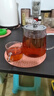 玻璃茶壺泡茶壺茶水過(guò)濾辦公家用加厚茶具耐熱耐高溫煮水壺水壺 2個(gè)直身杯+花茶壺鷹嘴 550ml 曬單實(shí)拍圖