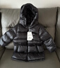 保姆鵝 兒童羽絨服寶寶中長(cháng)款羽絨服男童面包服女童加厚羽絨服[NM2128] 炭黑 110 曬單實(shí)拍圖