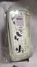 得力（deli）熊貓痛包學生筆袋 簡約雙拉鏈大容量鉛筆盒多功能文具收納袋 綠BC435開學必備 曬單實拍圖