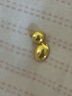 領豐金黃金豆豆AU9999足金實心真金豆子收藏節(jié)日禮物送女友七夕節(jié)小金豆 金豆1g 曬單實拍圖