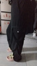 森馬（Semir）[商場(chǎng)同款]休閑褲女闊腿褲潮2025春季松緊腰工裝褲101125127016A 曬單實(shí)拍圖