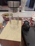 Merdeces德國精工雙層水晶玻璃保溫杯大容量泡茶水分離杯辦公室 辦公水杯1000ml 曬單實(shí)拍圖