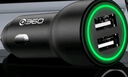 360車載充電器超級快充數(shù)據(jù)線套裝雙口USB 66W點煙器智能車充HC-69 一拖二轉換器 曬單實拍圖