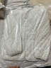 優(yōu)衣庫童裝男童女童PUFFTECH空氣棉服便攜式外套可機洗478125 01 乳白色 160 曬單實(shí)拍圖