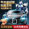 JJR/C變形車(chē)遙控汽車(chē)機器人男孩兒童玩具rc遙控車(chē)碰碰車(chē)賽車(chē)生日禮物 曬單實(shí)拍圖