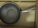 炊大皇純鈦炒鍋純鈦板0涂層不粘鍋鈦鍋32cm【假一賠十】電磁爐明火鈦瑞 曬單實(shí)拍圖
