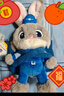 迪士尼（Disney）瘋狂動(dòng)物城朱迪斜挎包兔子玩偶包毛絨玩具娃娃女孩生日禮物女朋友 曬單實(shí)拍圖
