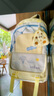 威納登書(shū)包小學(xué)生高顏值初中女生大容量可愛(ài)背包高中生百搭輕便雙肩包 奶黃色【送零錢(qián)包】 曬單實(shí)拍圖