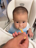 貝兒欣新生嬰兒自主進(jìn)食練習兒童餐具輔食勺子寶寶勺子學(xué)吃飯訓練硅膠勺 藍色硅膠防水圍兜【帶收納盒】 曬單實(shí)拍圖